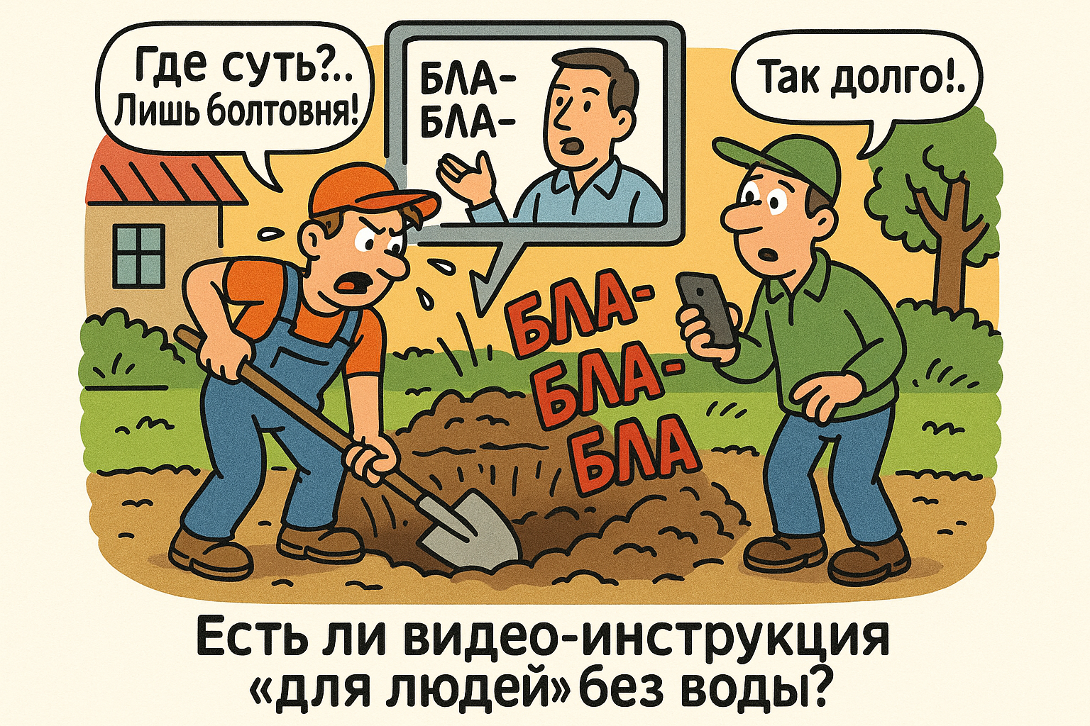 Механизированная тележка и мини-думпер на ландшафтном объекте