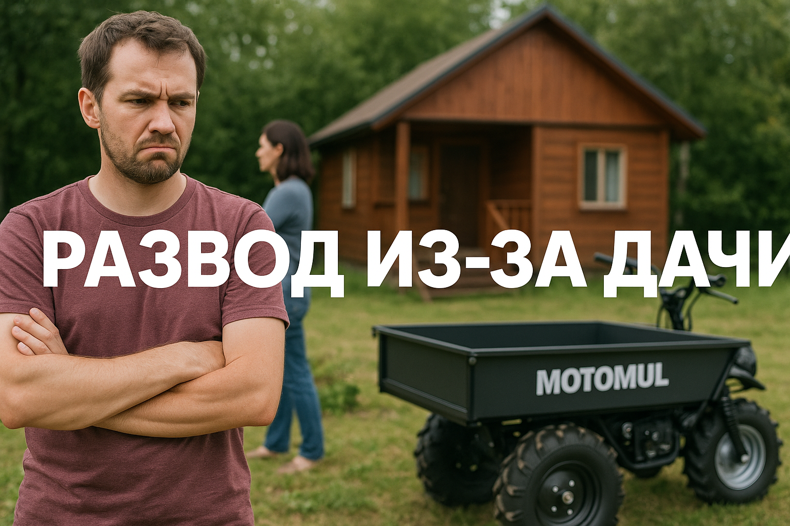 Развод из-за дачи: как сохранить имущество и начать новую жизнь с Мотомулом