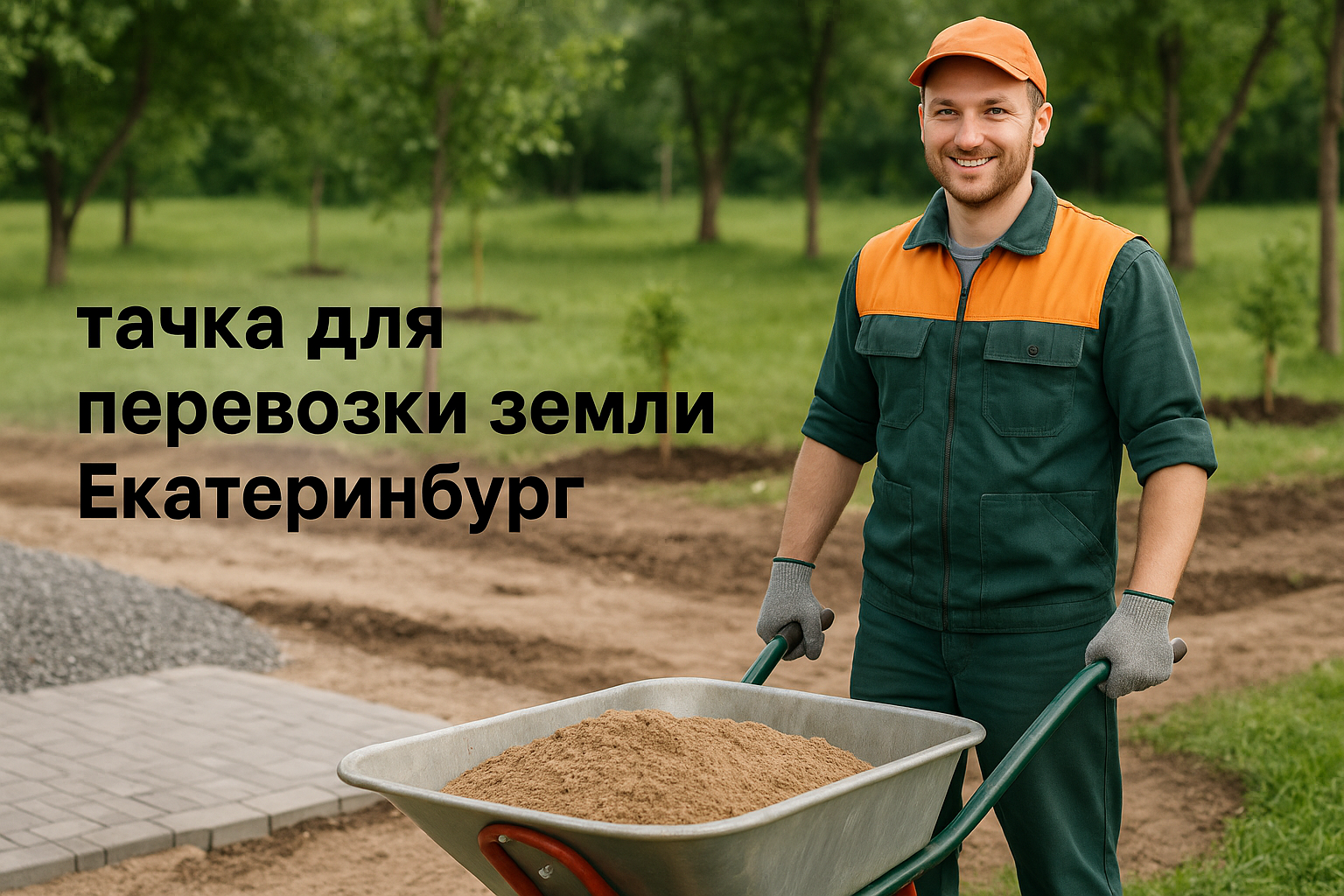 Как выбрать тачку для перевозки земли в Екатеринбурге: лучший инструмент для стройки и ландшафта