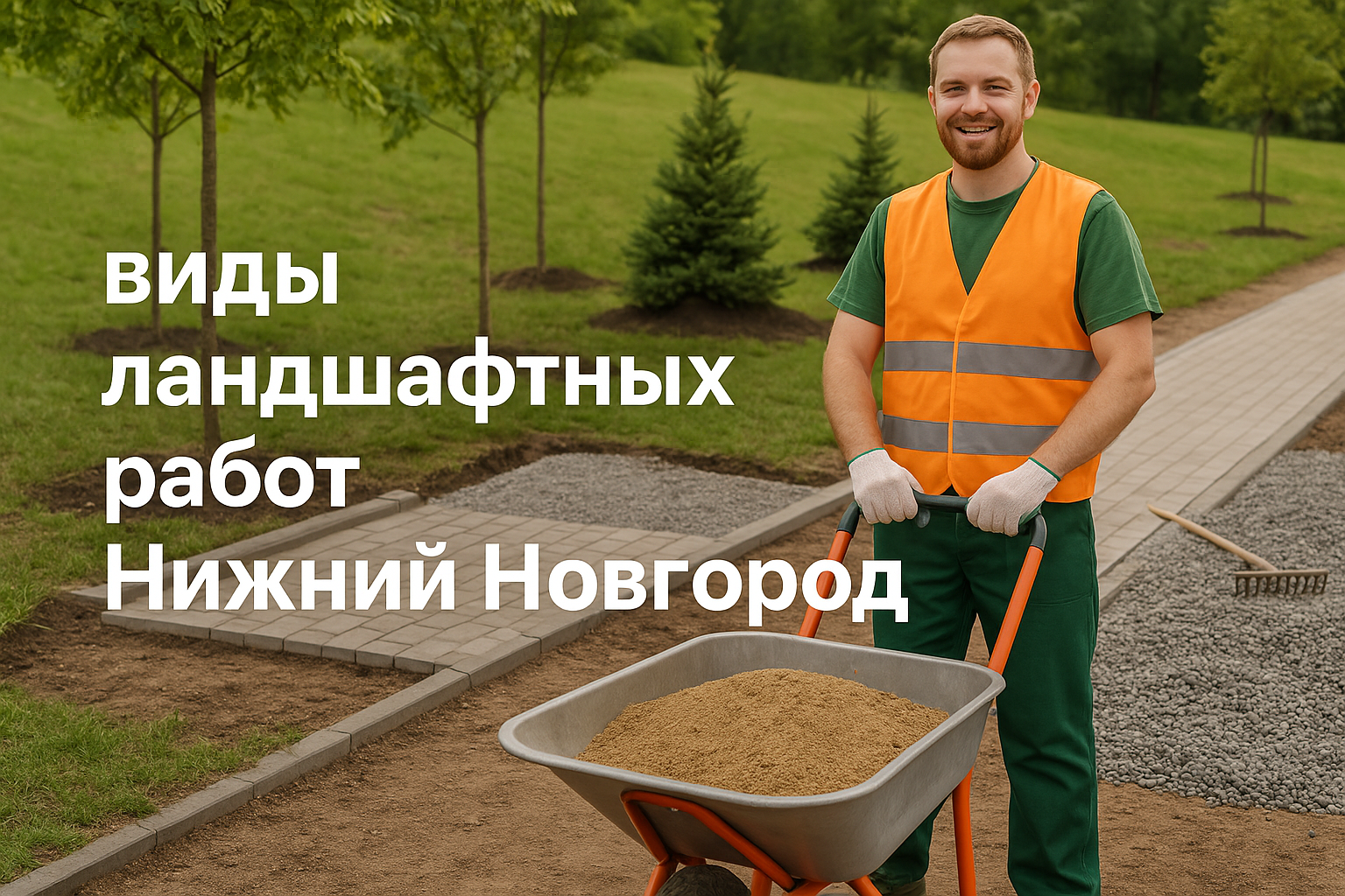 Лучшие виды ландшафтных работ в Нижнем Новгороде: как преобразить ваш участок стильно и выгодно