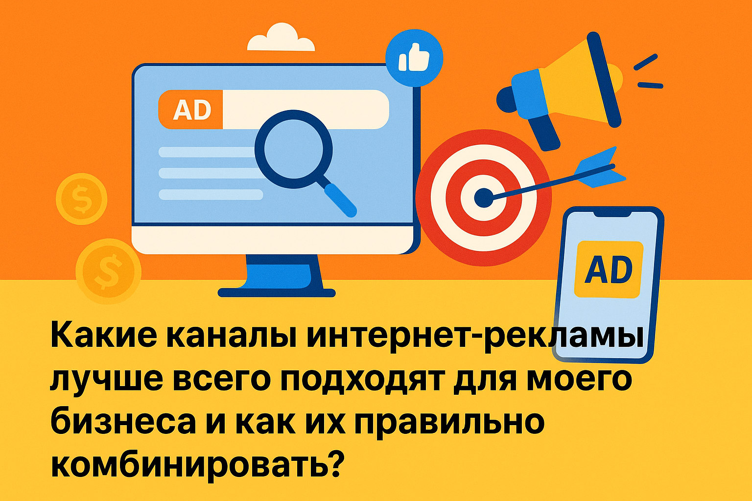 Как выбрать лучшие каналы интернет-рекламы для бизнеса? Узнайте, как эффективно их комбинировать для максимальной прибыли!