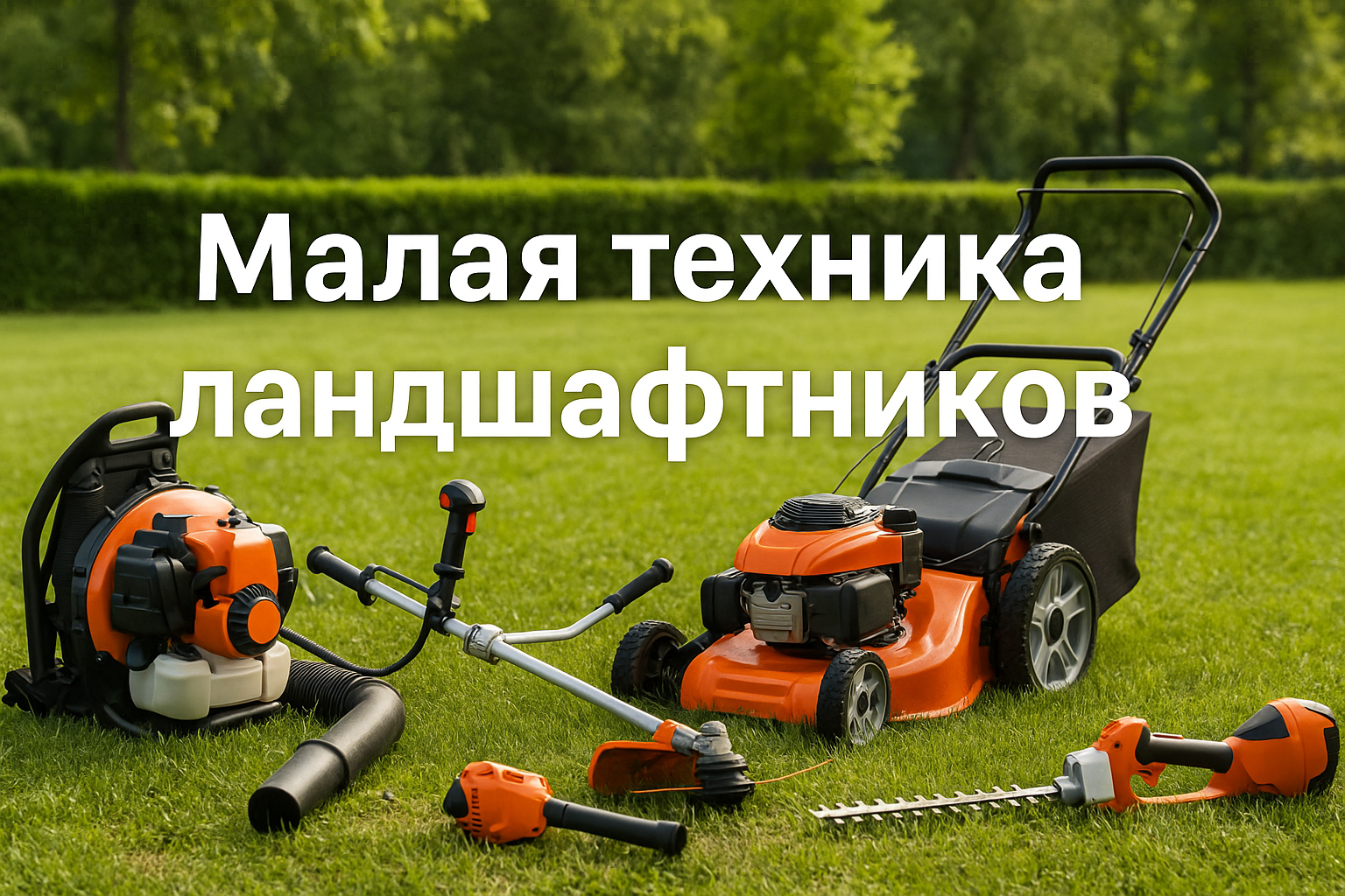 Весна 2025: как малая ландшафтная техника изменит тренды ландшафтного дизайна и повысит эффективность работы садоводов