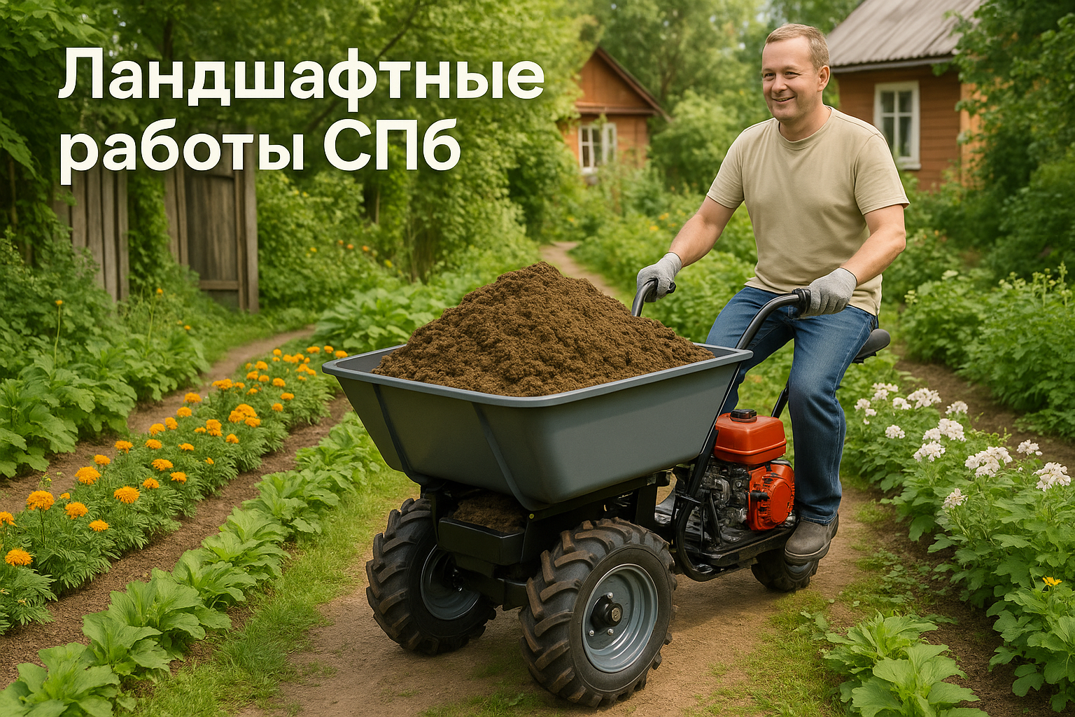 Ландшафтные работы в Санкт-Петербурге: как создать идеальный сад с помощью лучших идей и услуг по озеленению