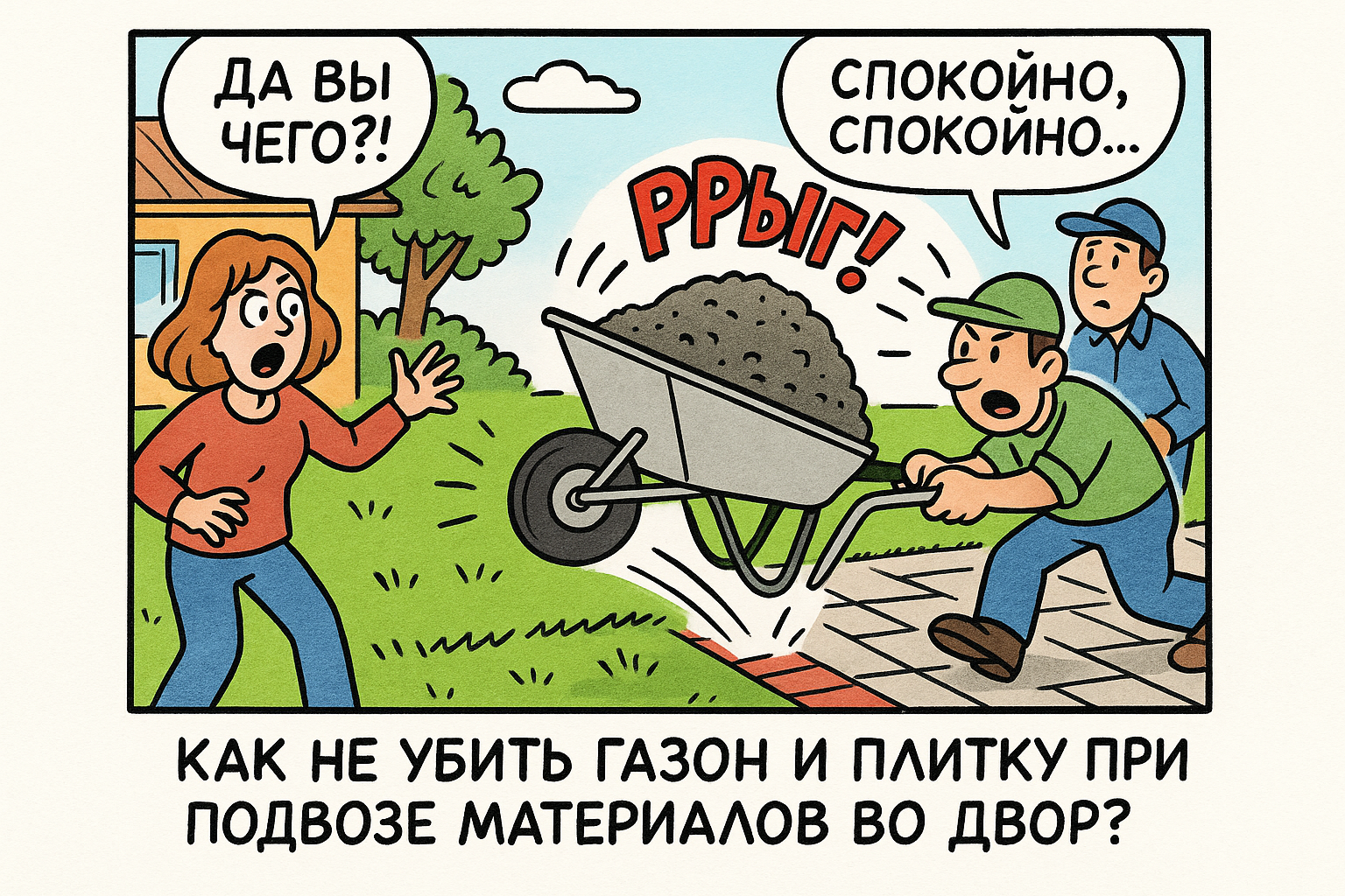 Газонная решётка: не убить газон — мини‑думпер 300кг | MotoMul