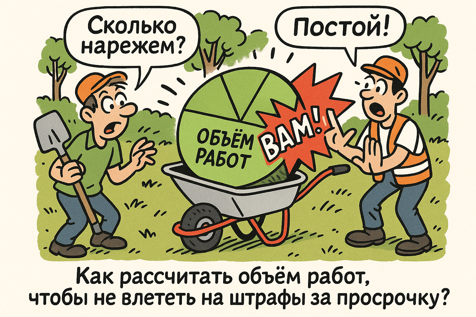 Как рассчитать объём работ, чтобы не влететь на штрафы за просрочку? — Окупается за 20 рабочих смен — от 155 850 ₽; хватит таскать тачки вручную — меньше ходок для бригад озеленения | MotoMul 2025