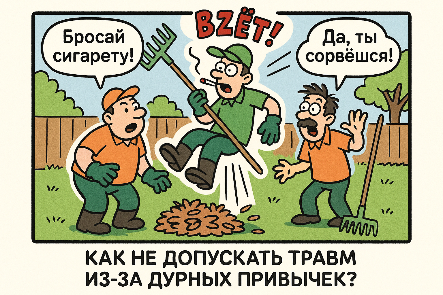 Как не допускать травм из-за дурных привычек?