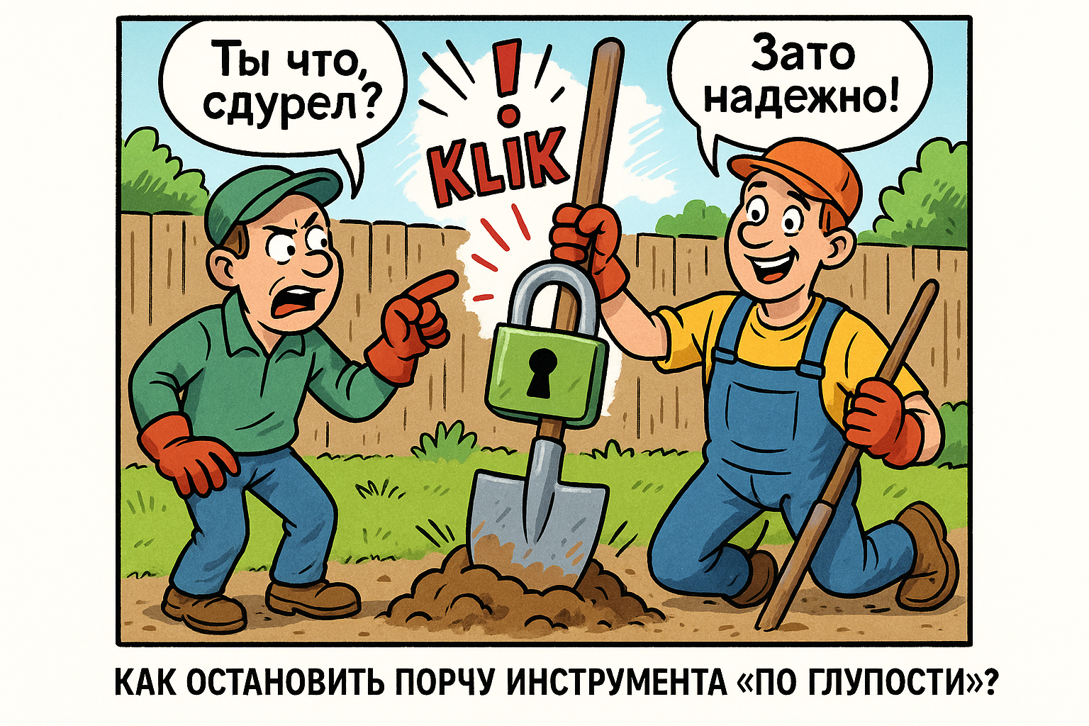 Как не портить инструмент по глупости: практические советы для сохранности техники в ландшафтных работах