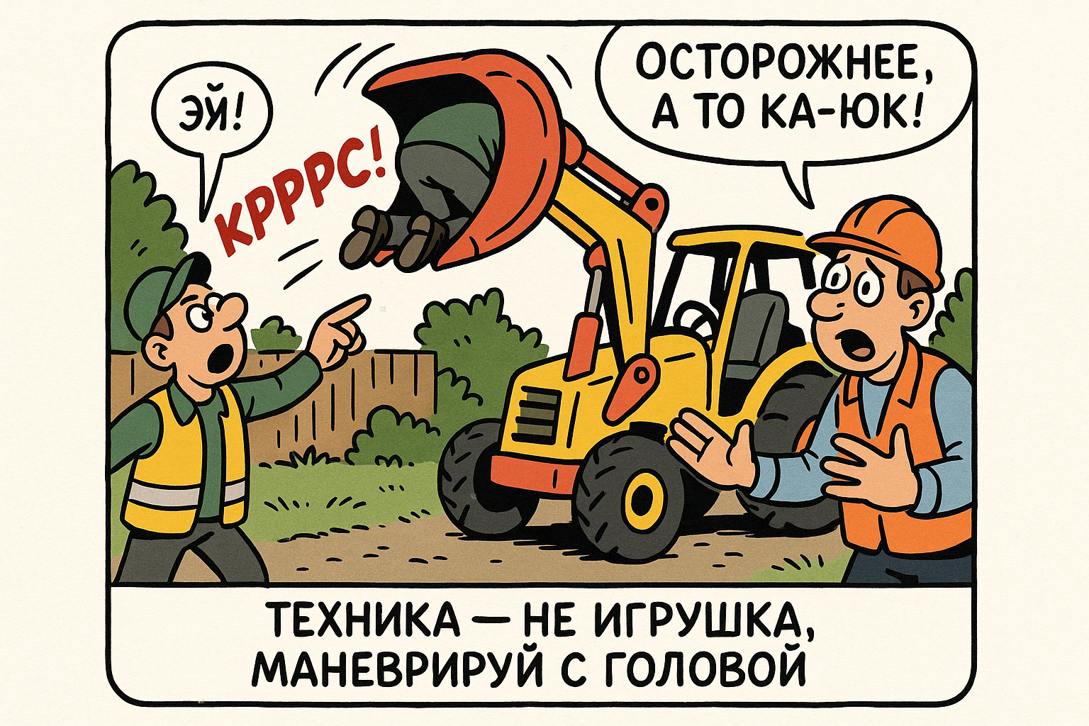 Как объяснить: техника — не игрушка, маневрируй с головой?