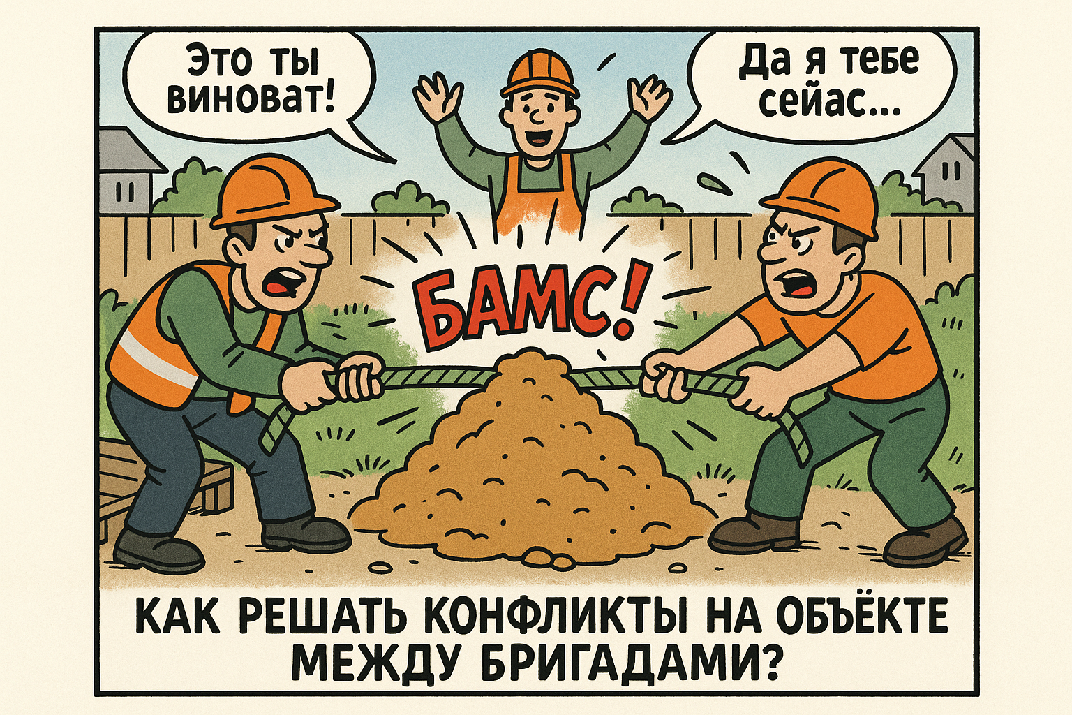 Как решать конфликты между бригадами на объекте: практический алгоритм и советы по коммуникации